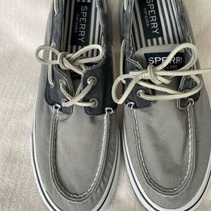 Men’s Bahama II Sneaker Salt Washed Grey/Navy Size 8.5